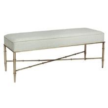 Bridgeton Chenille Ottoman Bench